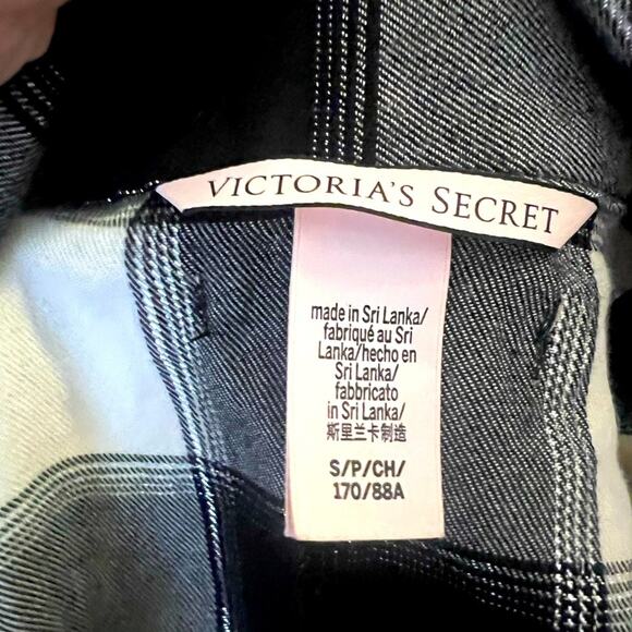 Victoria Secret Romper black and white plaid small - Picture 3 of 3